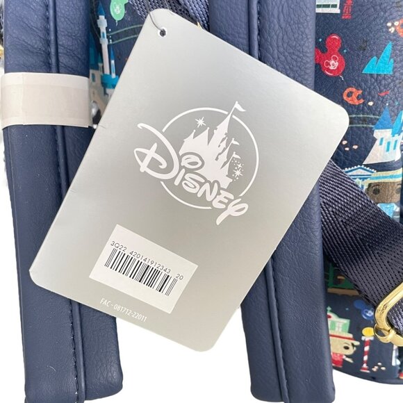 Disney Parks Loungefly Dapper Dans Main Street USA Mini Backpack main image 10